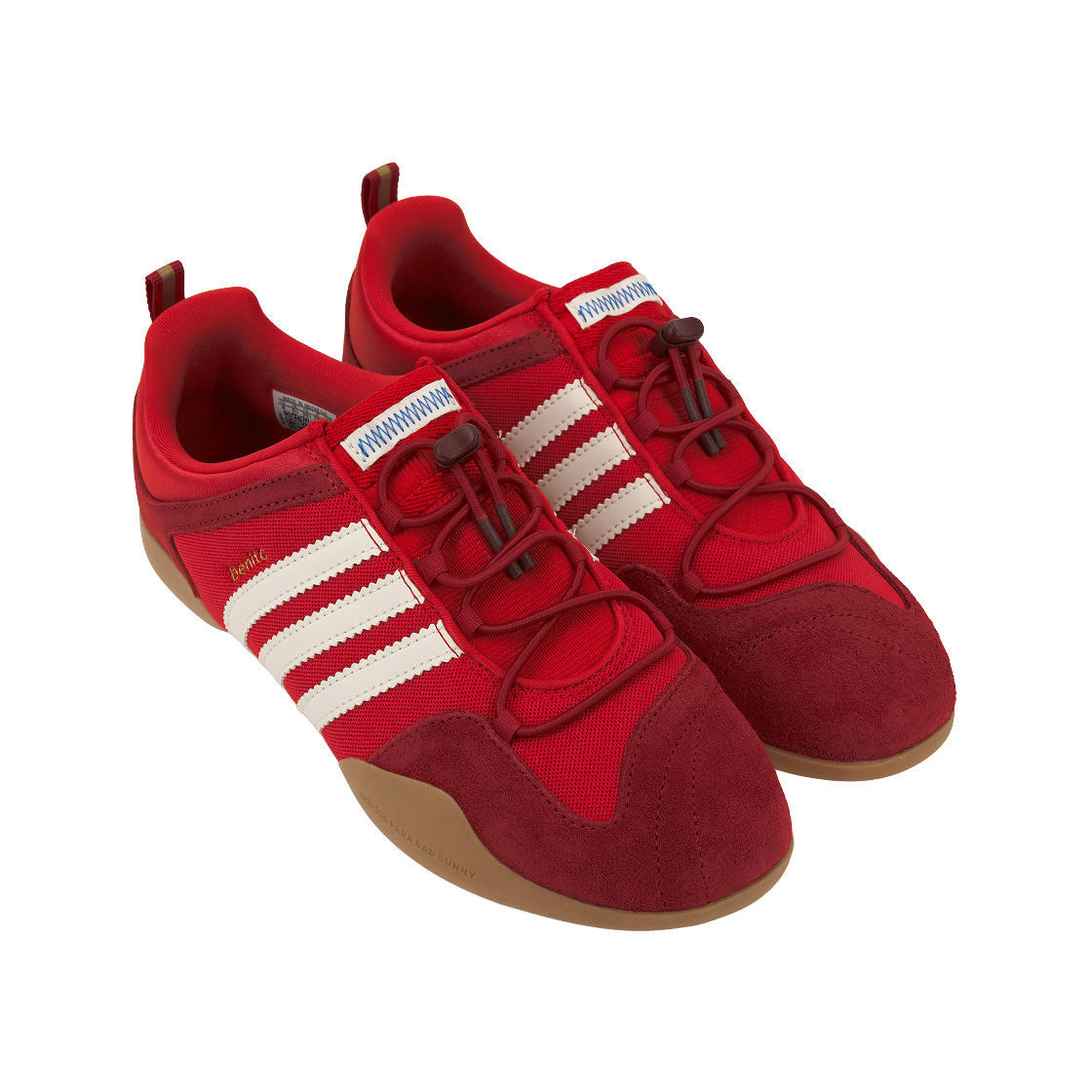 아디다스 x 배드 버니 발레리나 비비드 레드 클라우드 화이트(Adidas x Bad Bunny Ballerina Vivid Red Cloud White) - 4