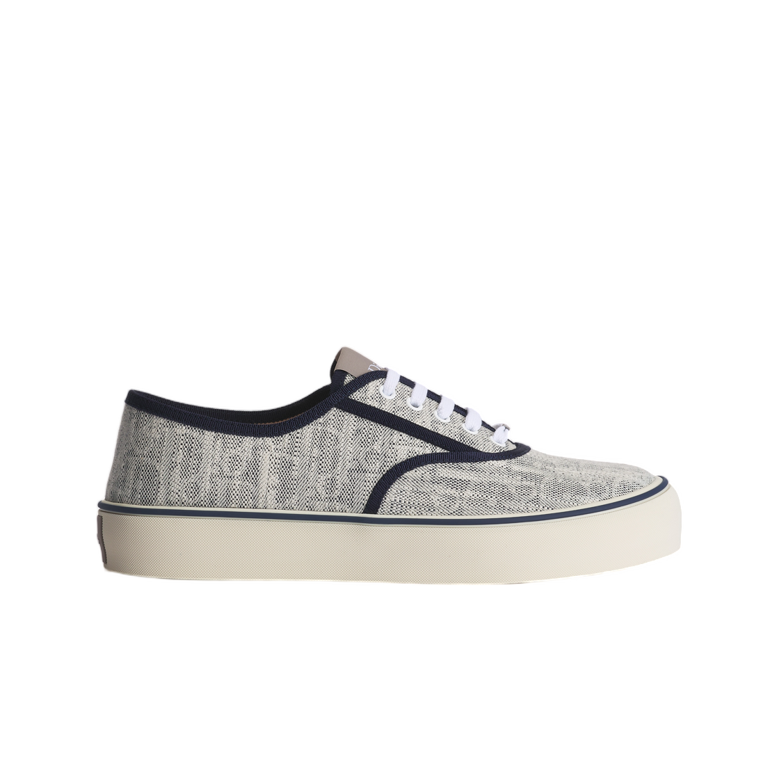 3SN348AFF-H101 Dior Dioriviera Dior Sol Wind Sneakers Dior Oblique Denim Canvas Gray