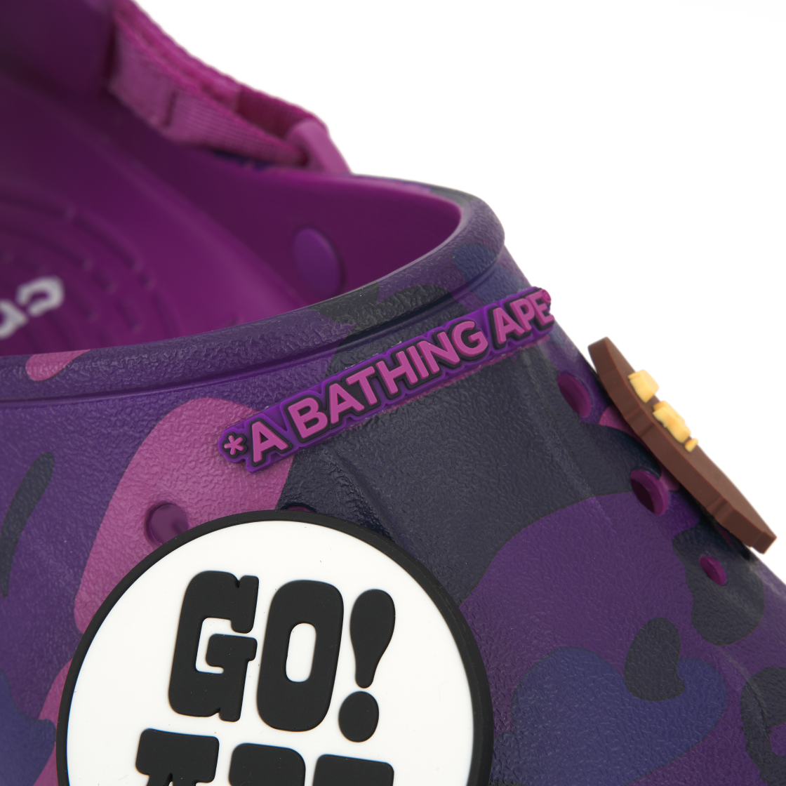 크록스 x 베이프 에코 RO 클로그 퍼플(Crocs x BAPE Echo RO Clog Purple) - 7