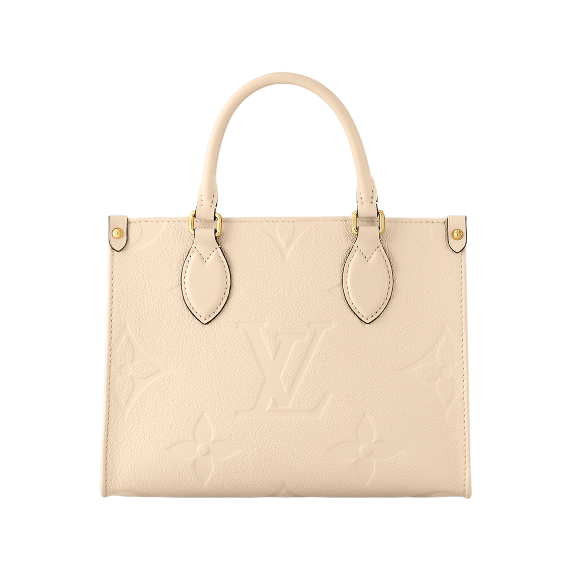 M46569 Louis Vuitton Onthego PM Monogram Empreinte Cream