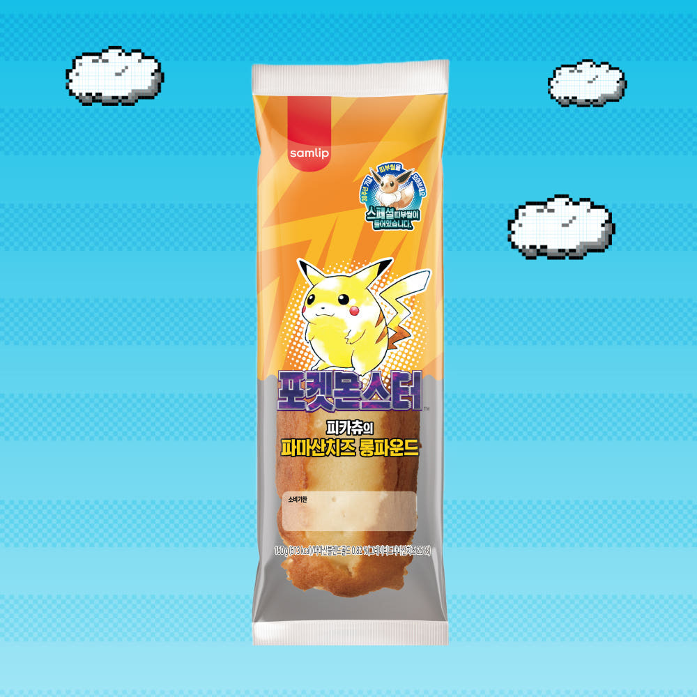 삼립 NEW 포켓몬 30주년 띠부씰빵 6종 12봉(Samlip NEW Pokémon 30th Anniversary Sticker Bread Variety Pack (6 Types, 12 Packs)) - 5