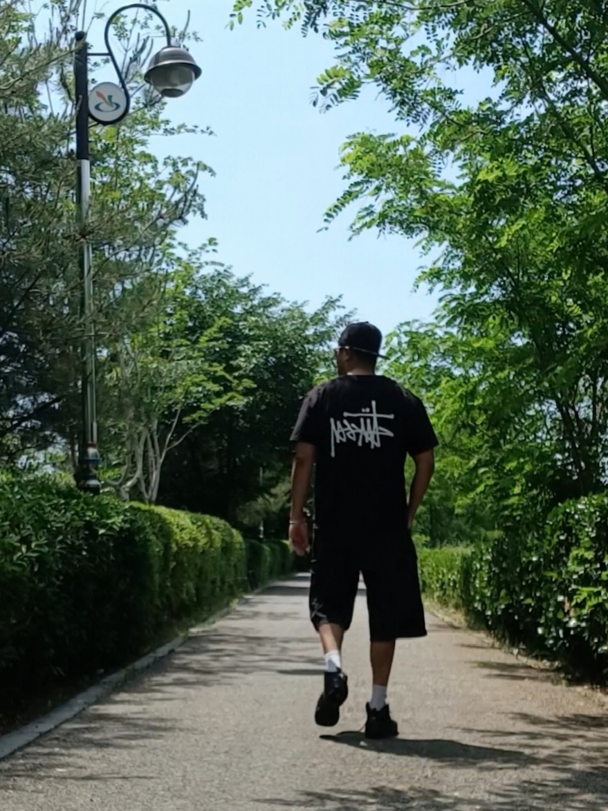 Stussy Basic Stussy T-Shirt Black 2024, 2025, Nike x Stussy Air Penny II Black 착용 스타일