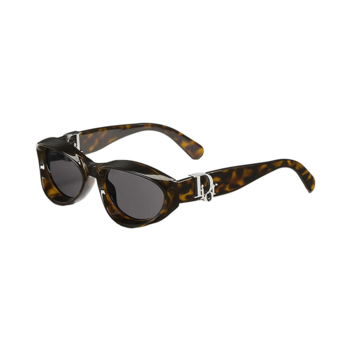 DOBLR1IXR-20A0 Dior Oblique R1I Sunglasses Tortoiseshell Effect Oval Brown