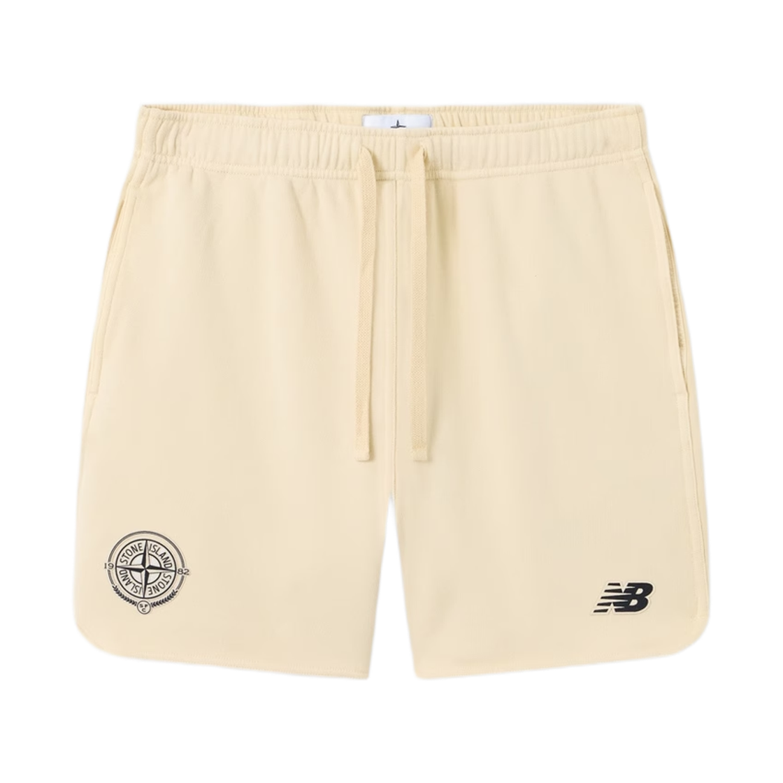 스톤 아일랜드 x 뉴발란스 6200002 쇼츠 아이보리(Stone Island x New Balance 6200002 Shorts Ivory) - 1