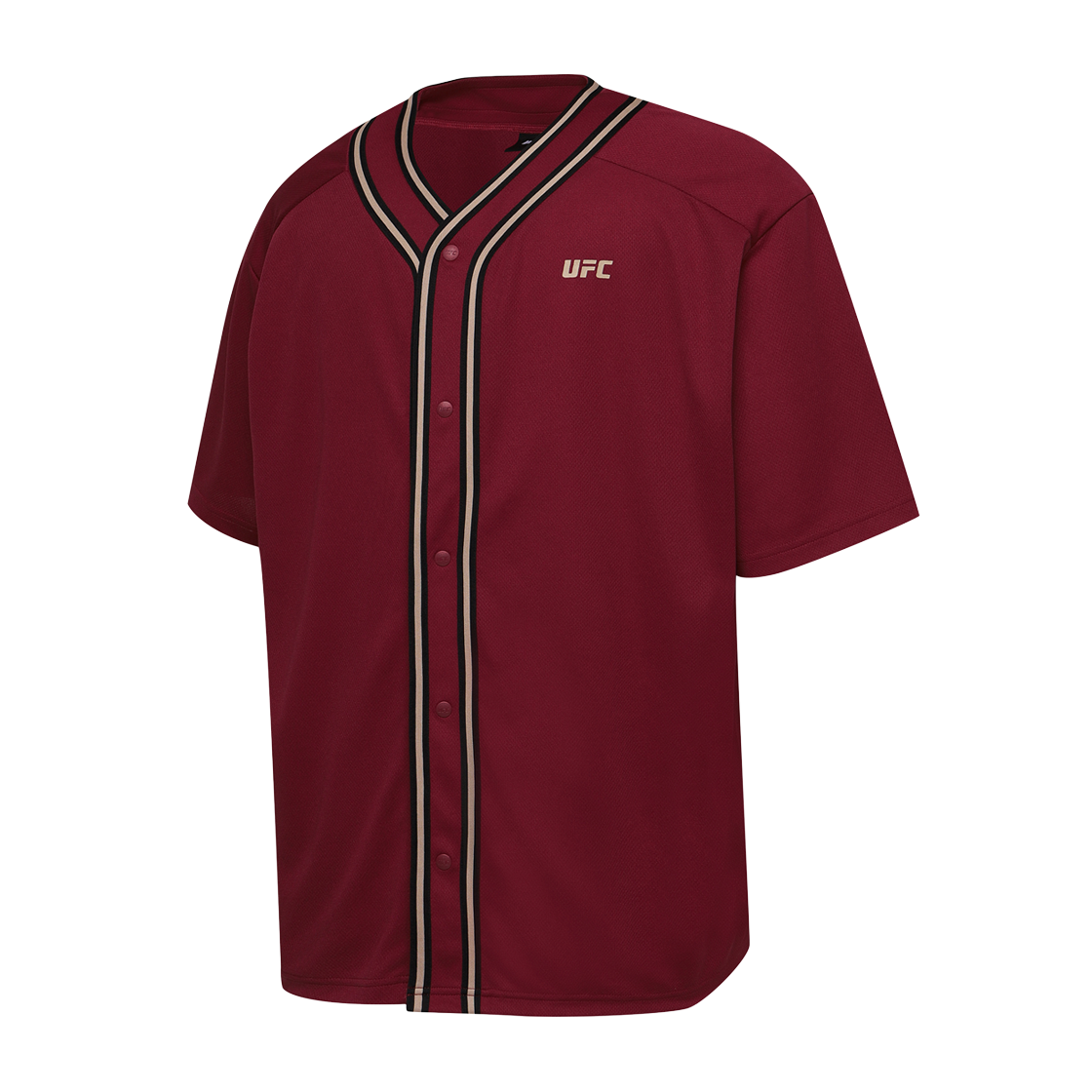 [KREAM 단독] 유에프씨 스포츠 투혼 오버핏 베이스볼 저지 다크 레드([KREAM 단독] UFC SPORT FIGHTING SPIRIT Oversized Fit Baseball Jersey Dark Red) - 2