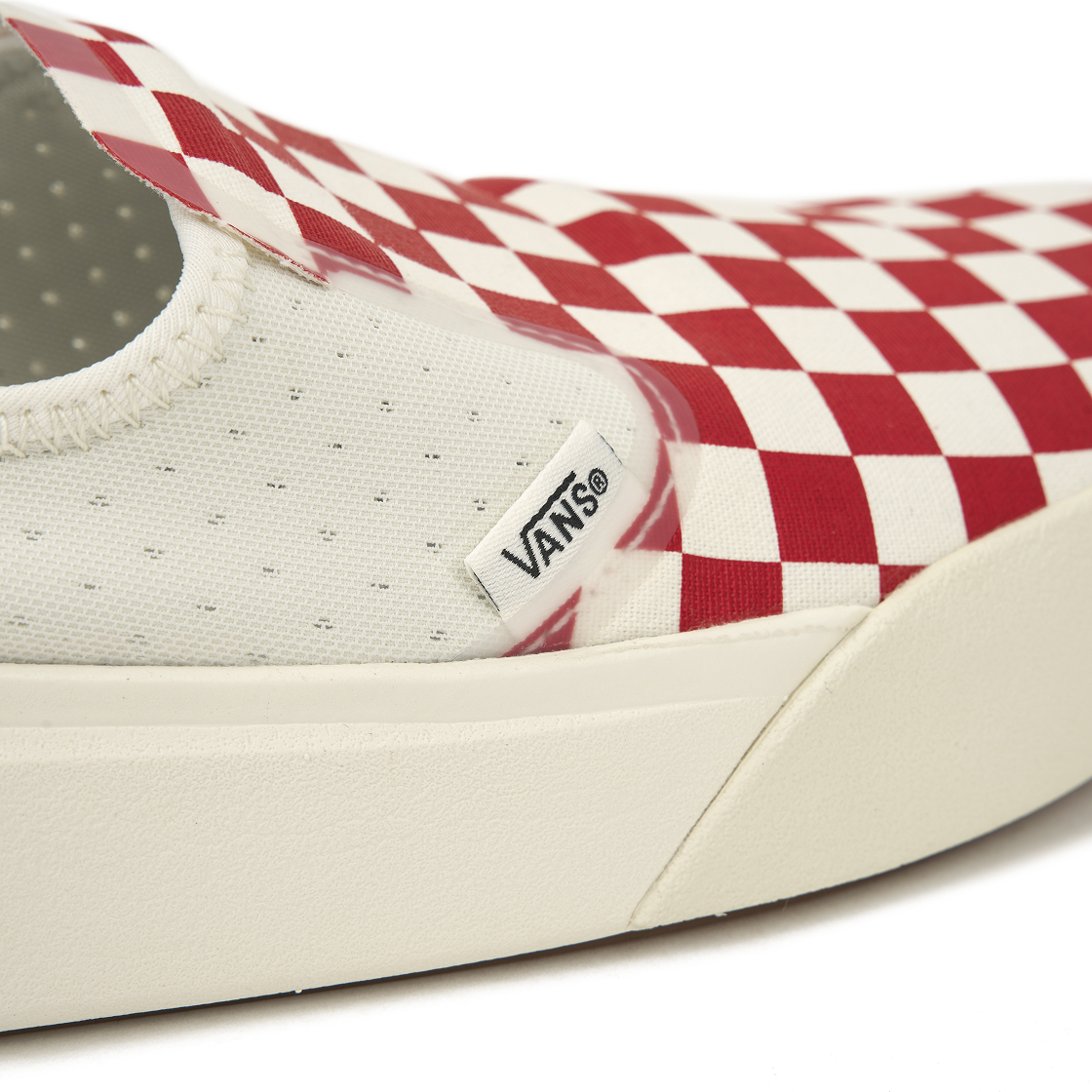반스 컴피쿠시 원 체커보드 레이싱 레드 마쉬멜로우(Vans ComfyCush One Checkerboard Racing Red Marshmallow) - 8