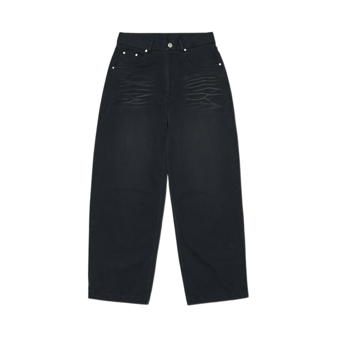 NMSS62TP02WBK NOMANUAL J.P Washed Sweatpants Washed Black