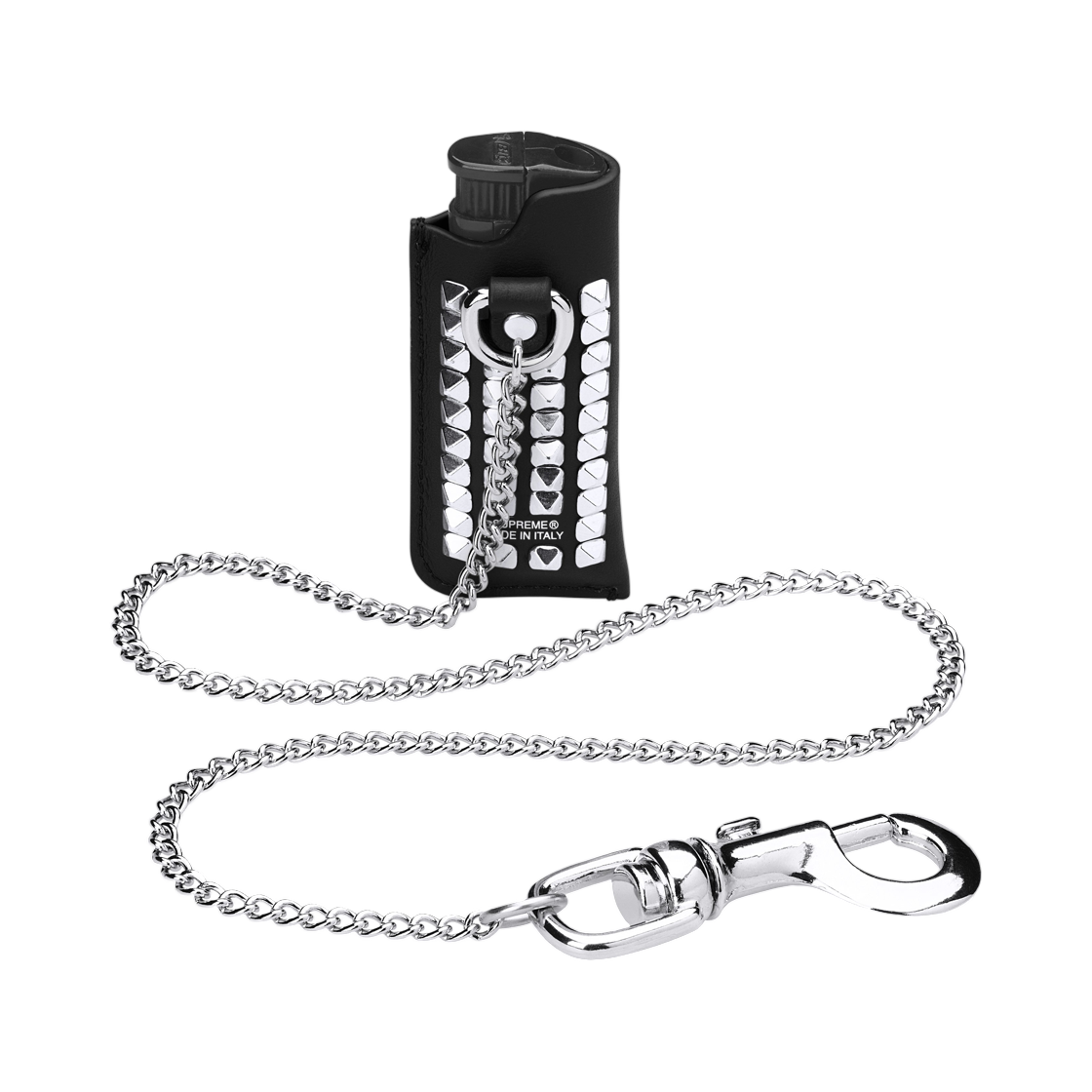 슈프림 스터드 레더 라이터 홀더 블랙 - 26SS(Supreme Studded Leather Lighter Holder Black - 26SS) - 2