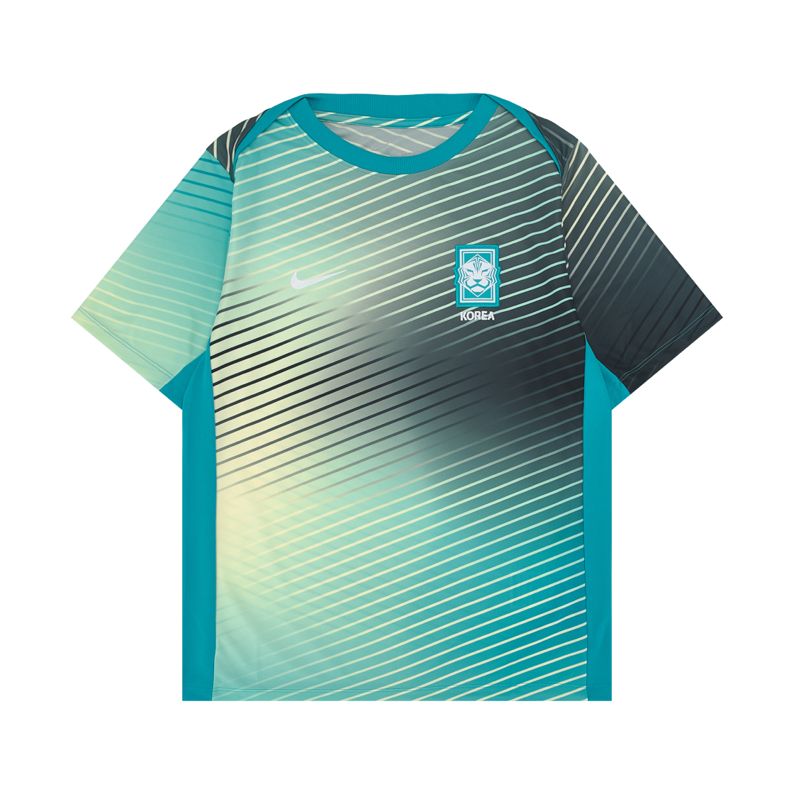 FJ2737-744 Nike Korea Academy Pro Dri-Fit Soccer Pre-Match Sleeve Top Alabaster Teal Nebula - Asia