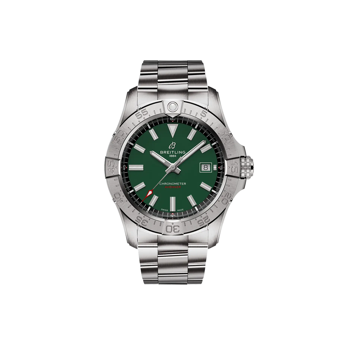 ITMQJBI3TGSH Breitling Avenger Green Bar No. 8043