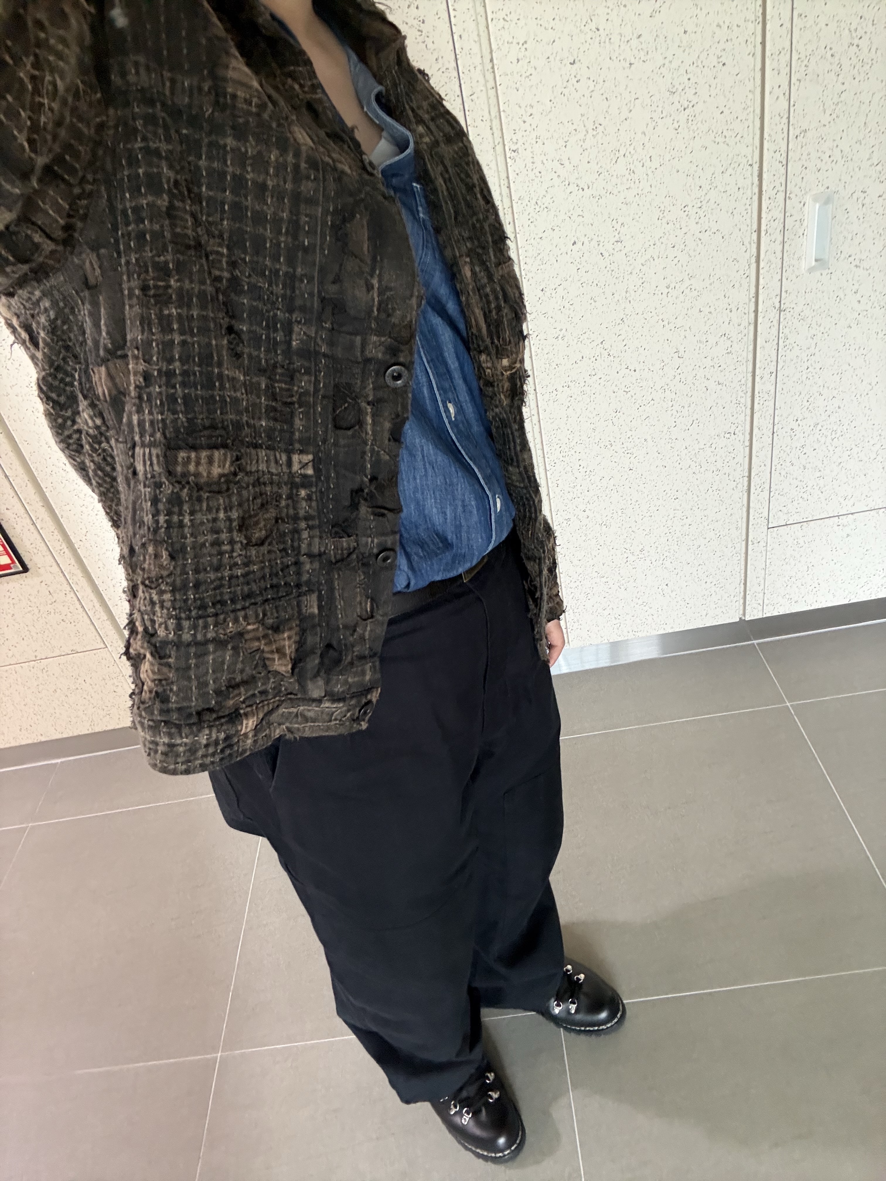Paraboot Avoriaz Jannu Lisse Noir 착용 스타일 - 2