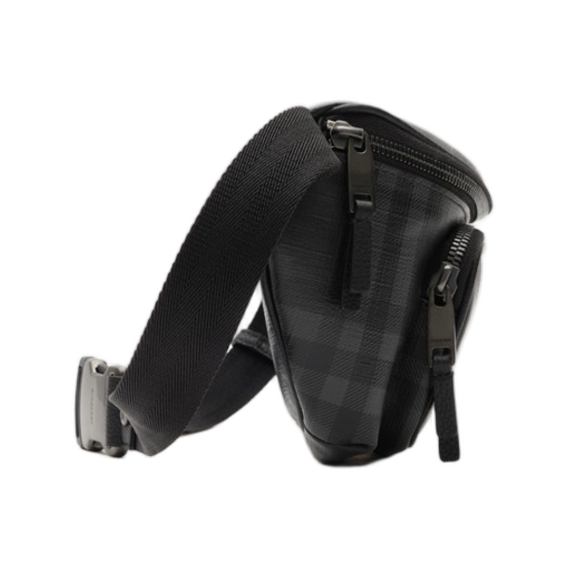 버버리 시티 체크 벨트 백 아이언 그레이(Burberry City Check Belt Bag Iron Grey) - 2