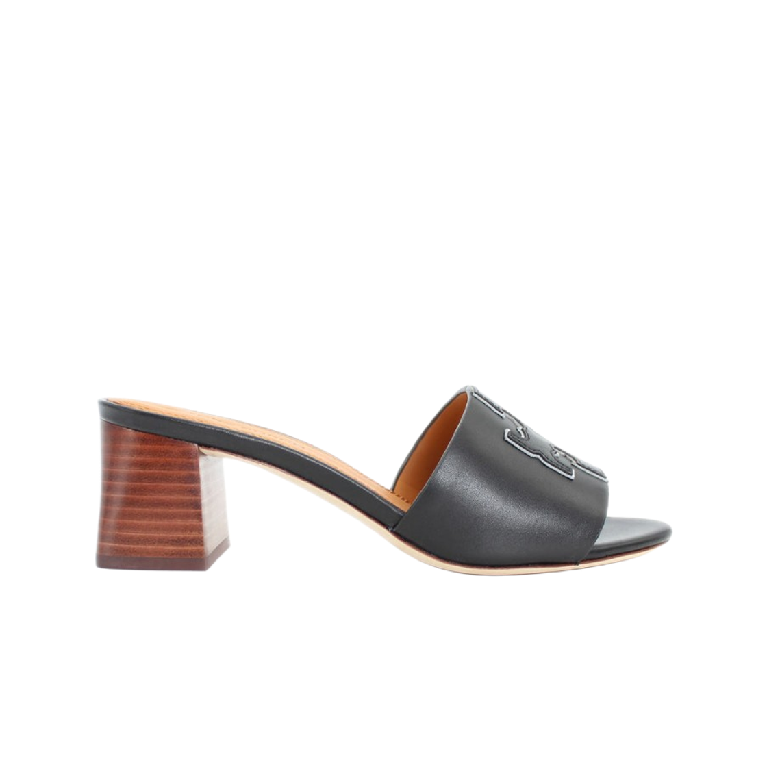 (W) 토리버치 이네스 슬라이드 블랙((W) Tory Burch Ines Slide Black) - 1