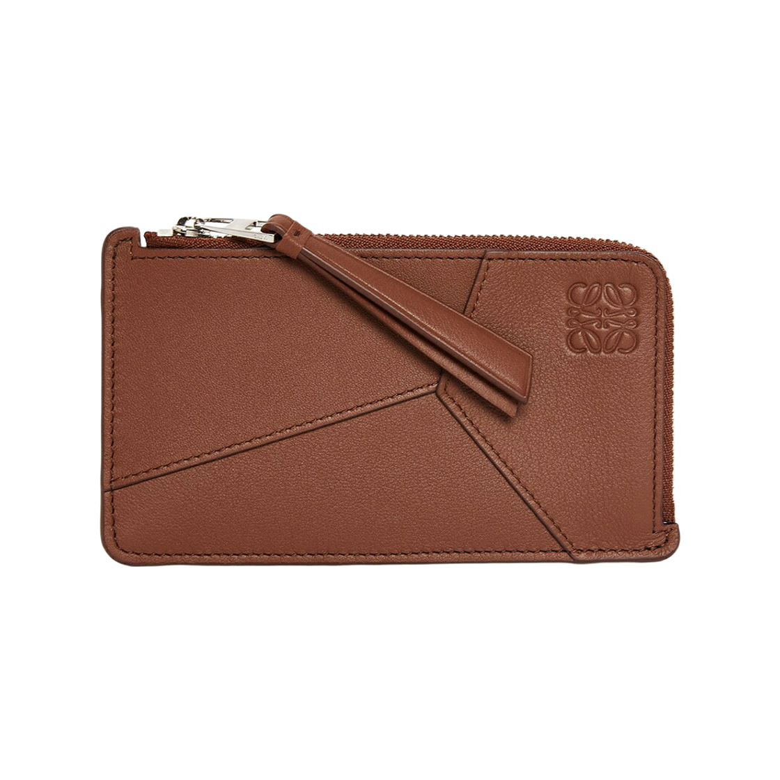 ๋ก์๋ฒ ํด๋์ ์นดํ์คํจ ํผ์ฆ ๋กฑ ์ฝ์ธ ์นด๋ ํ๋ ๋ธ๋ผ์ฐ๋(Loewe Classic Calfskin Puzzle Long Coin Card Holder Brownie)