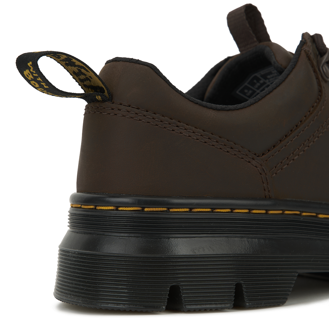 닥터마틴 리더 크레이지 호스 레더 유틸리티 슈즈 다크 브라운(Dr. Martens Reeder Crazy Horse Leather Utility Shoes Dark Brown) - 8