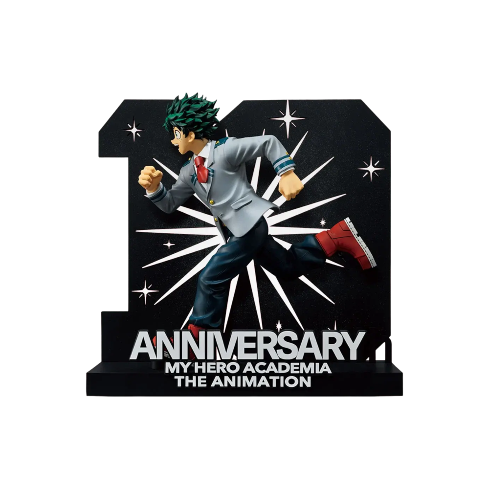- Bandai Ichiban Kuji My Hero Academia The Story of Becoming the Greatest Hero Last One Prize Izuku Midoriya 10th Anniversary MASTERLISE