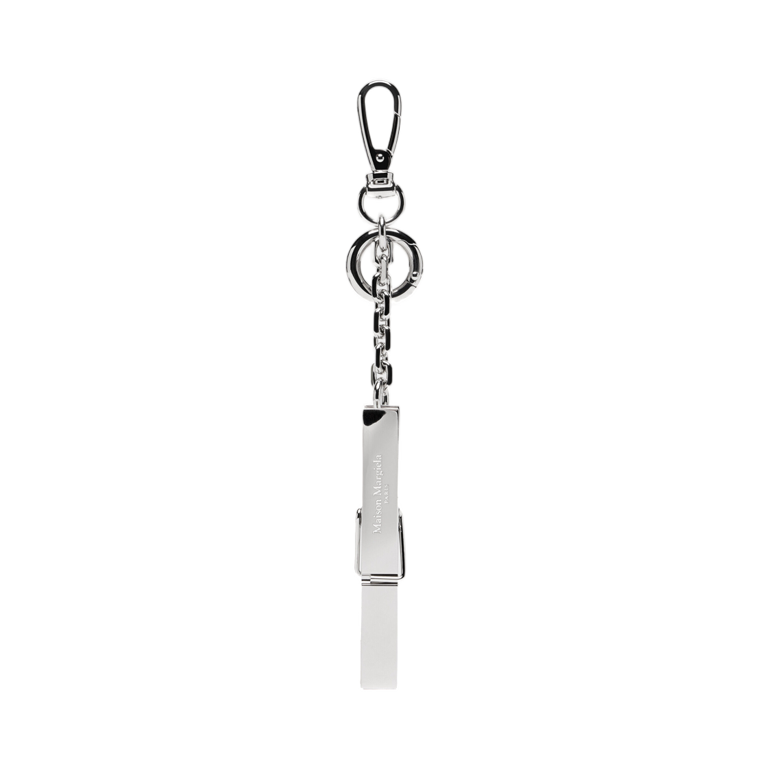 메종 마르지엘라 빨래집게 키링 폴리시드 팔라디오(Maison Margiela Clothespin Keyring Polished Palladio)