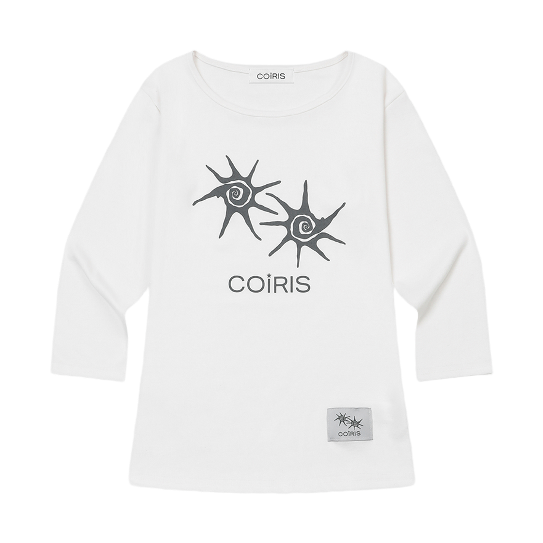 C-P00000EM Coiris Rean Sleeve T White