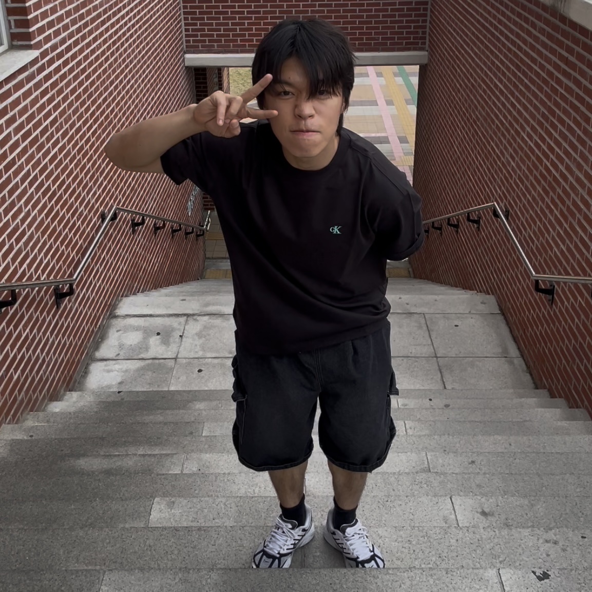 Nike Air Pegasus 2K5 White Black 착용 스타일