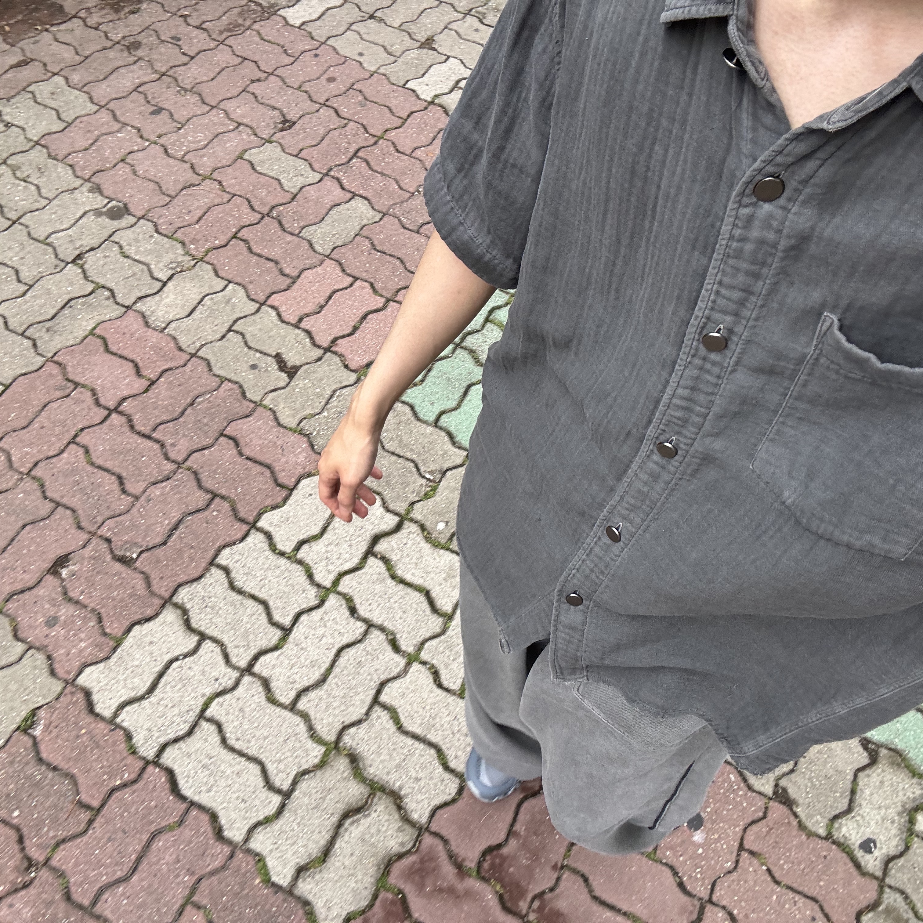 On Running x Post Archive Faction (Paf) Cloudmonster Hyper Phantom Apollo, Xlim Ep.7/Sequence 01 T-Shirt White 착용 스타일 - 2