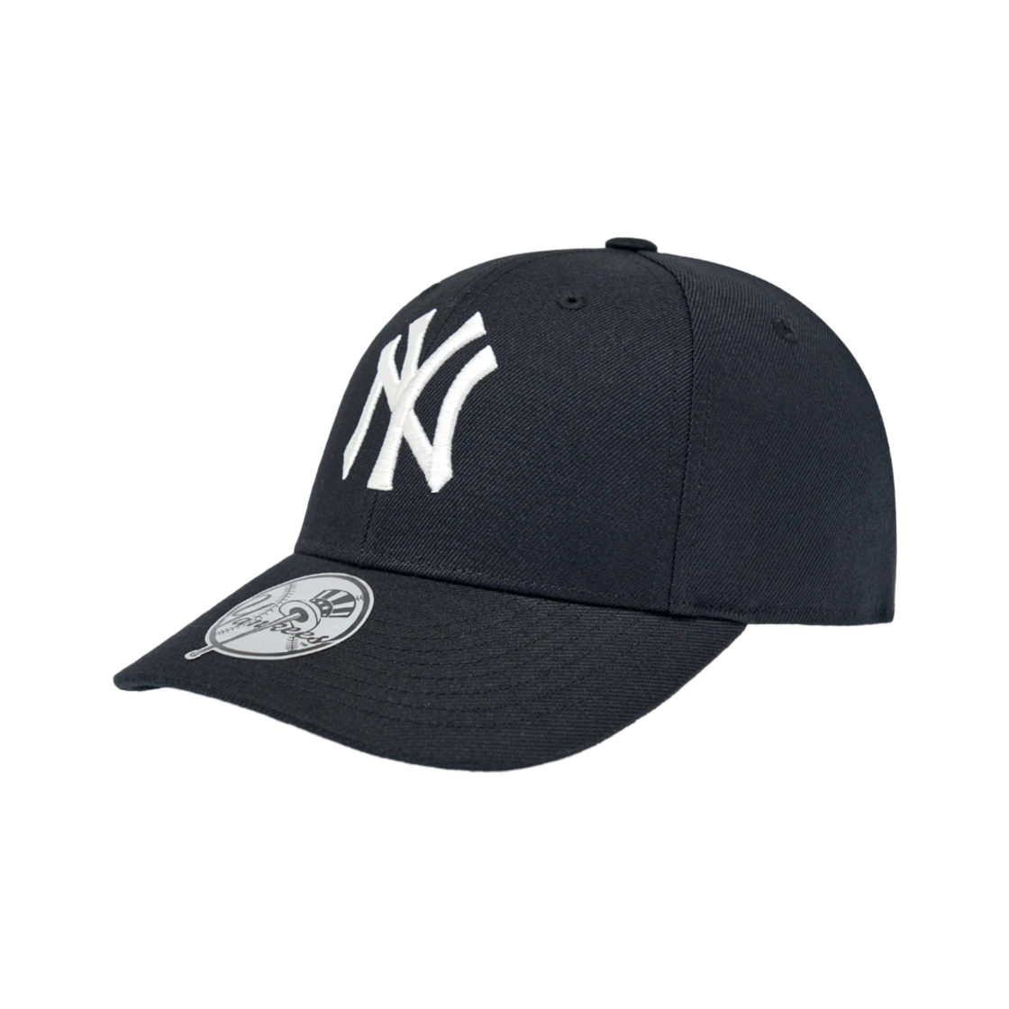 MLB 시그니처 패치 스트럭쳐 볼캡 뉴욕 양키스 블랙(MLB Signature Patch Structured Ball Cap New York Yankees Black)