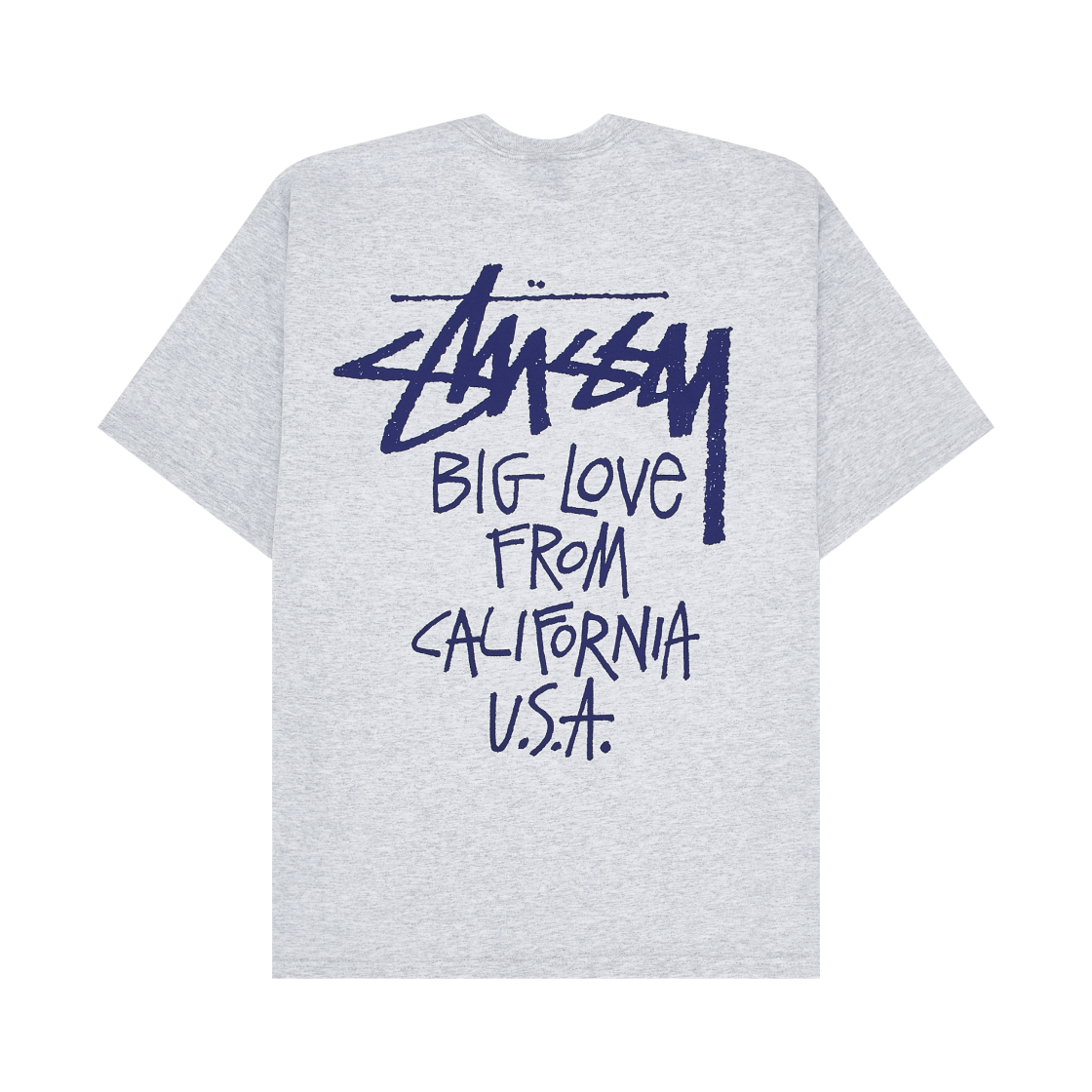 스투시 빅 러브 티셔츠 애쉬 헤더(Stussy Big Love T-Shirt Ash Heather)