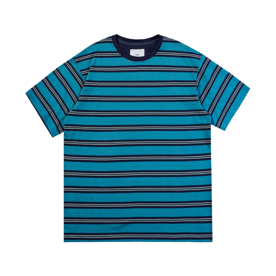 퍼렌 오버사이즈드 1/2 티셔츠 터콰이즈(PERENN Oversized 1/2 T-shirt Turquoise)