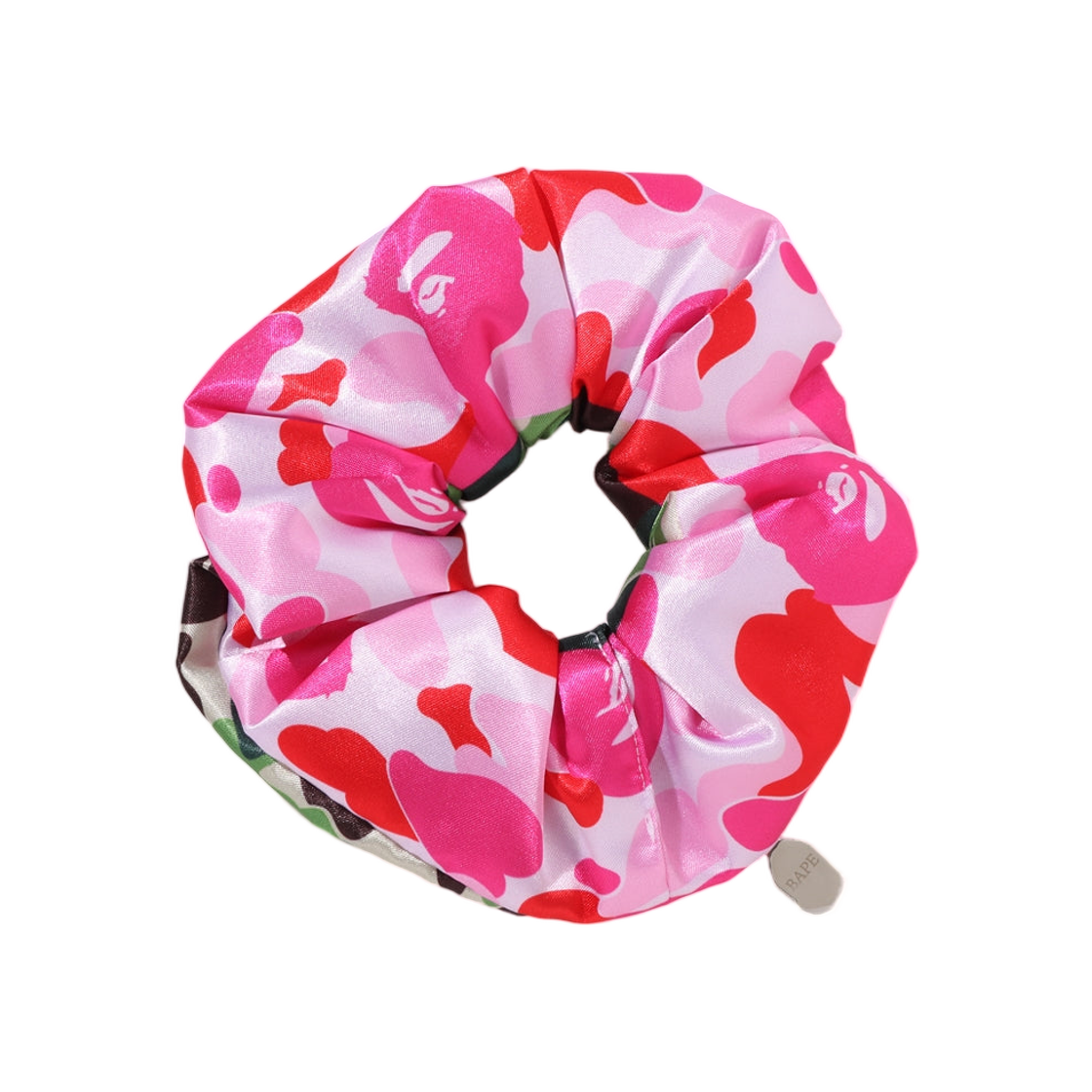 - BAPE ABC Camo Scrunchie Pink