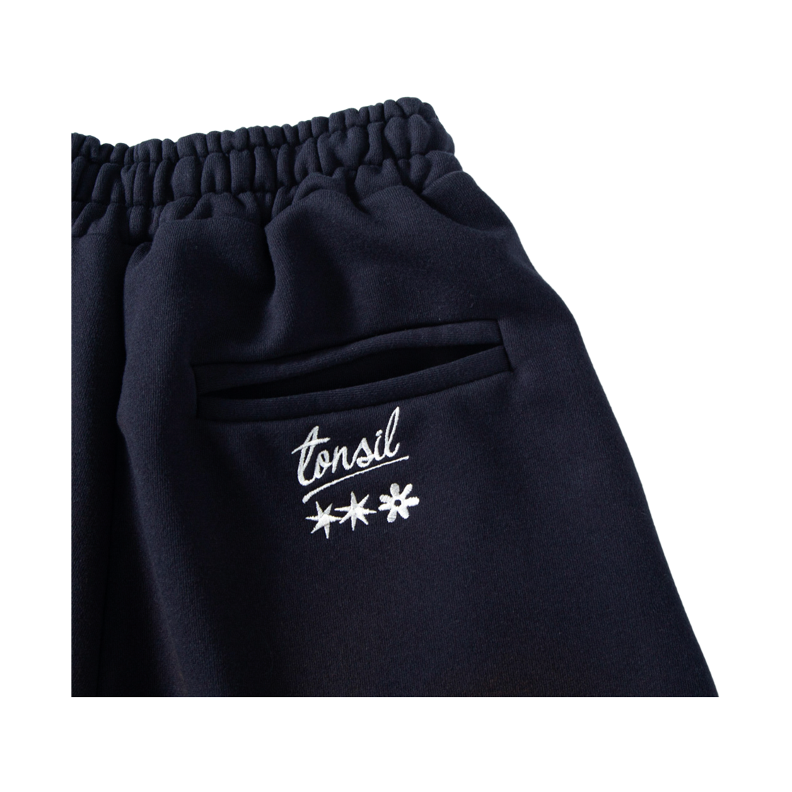 톤슬 핀턱 워싱 롱 버뮤다 팬츠 네이비(TONSIL Pin-Tuck Washed Long Bermuda Pants Navy) - 6