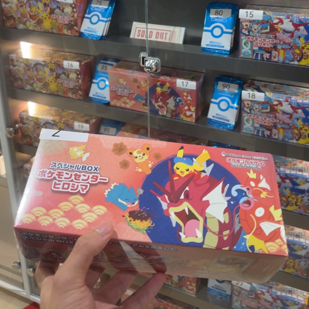 Pokemon TCG Special Box Pokemon Center Hiroshima (Japanese Ver.) 착용 스타일