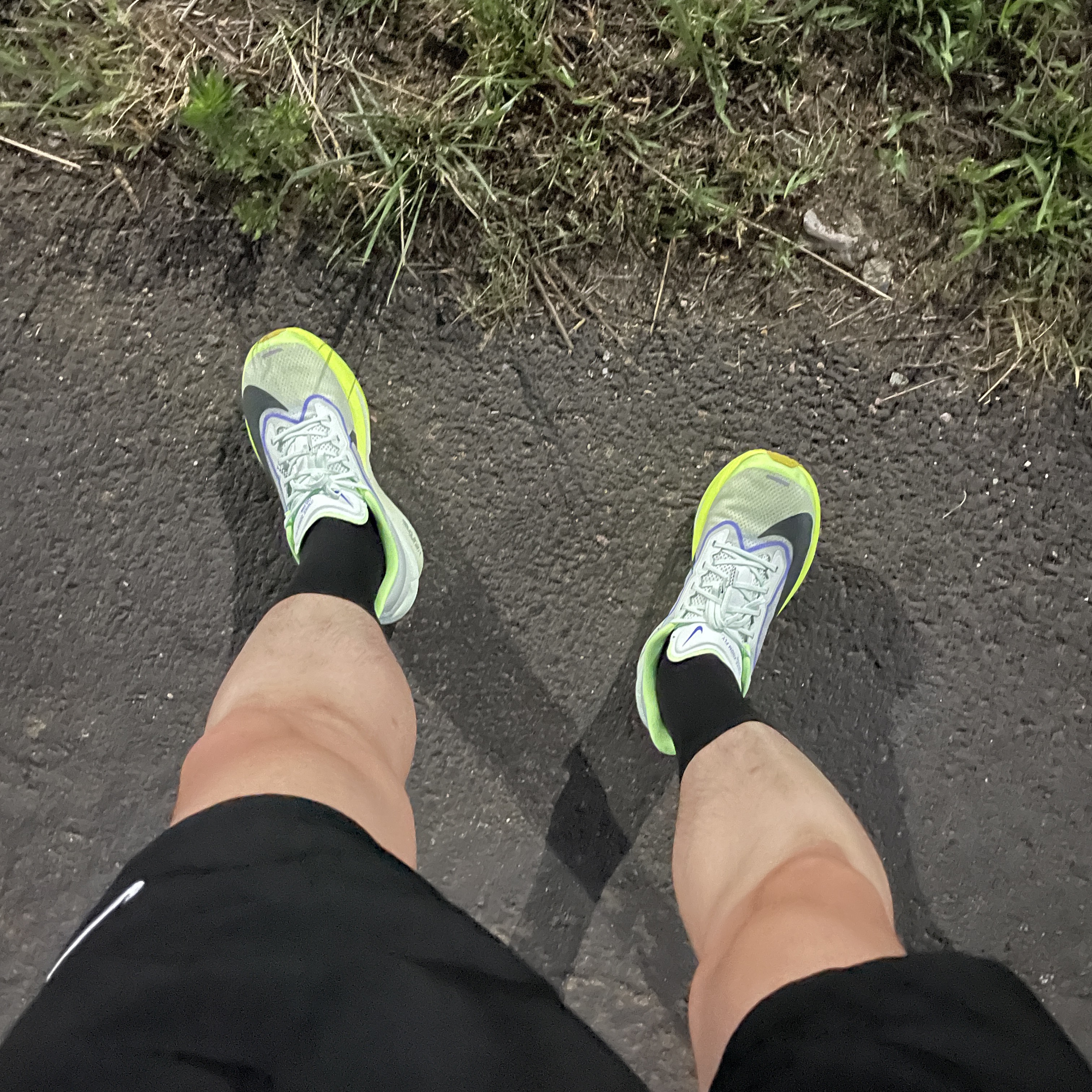Nike Zoom Fly 6 Barely Green Volt Ice 착용 스타일