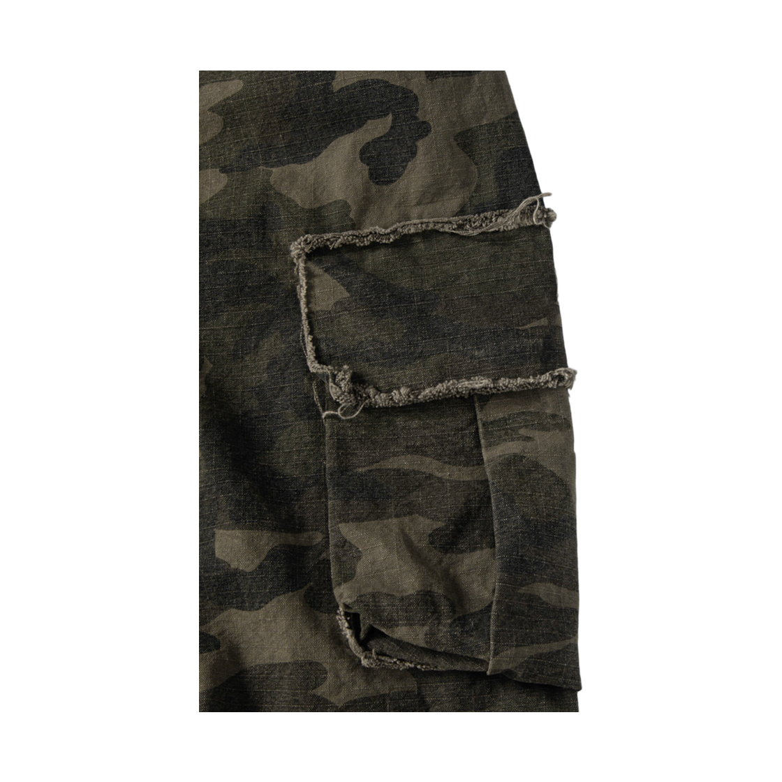 톤슬 빈티지 카모 롱 버뮤다 팬츠 카키(TONSIL Vintage Camo Long Bermuda Pants Khaki) - 5