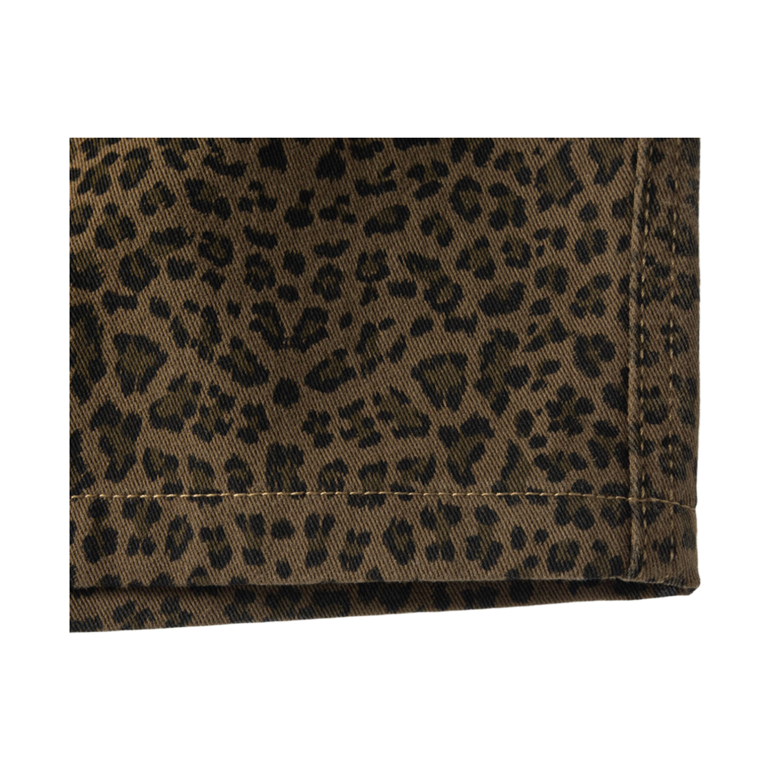 톤슬 워싱 레오파드 버뮤다 팬츠 브라운(TONSIL Washed Leopard Bermuda Pants Brown) - 5