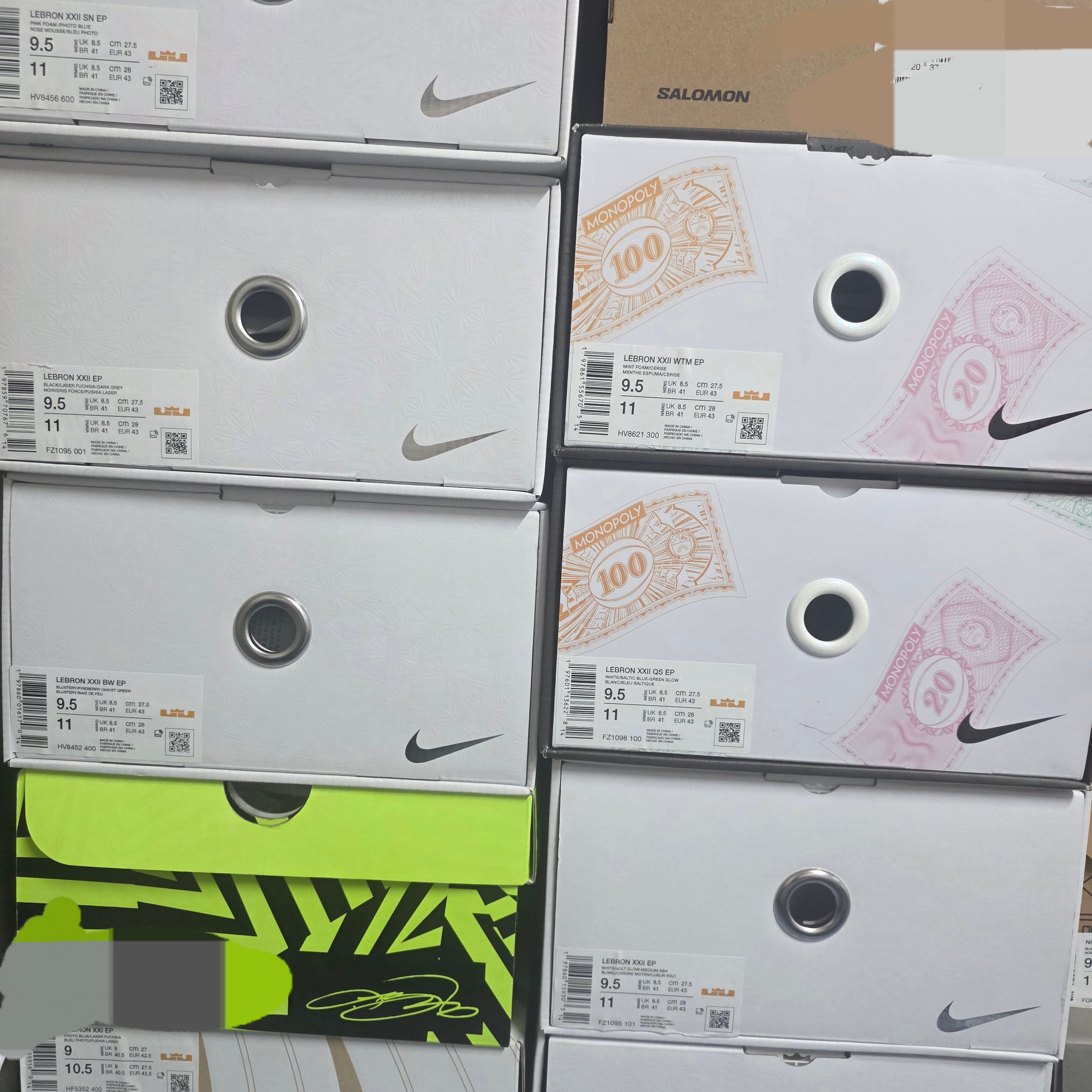 Nike Lebron 22 Tunnel Vision EP Black Dark Grey 착용 스타일