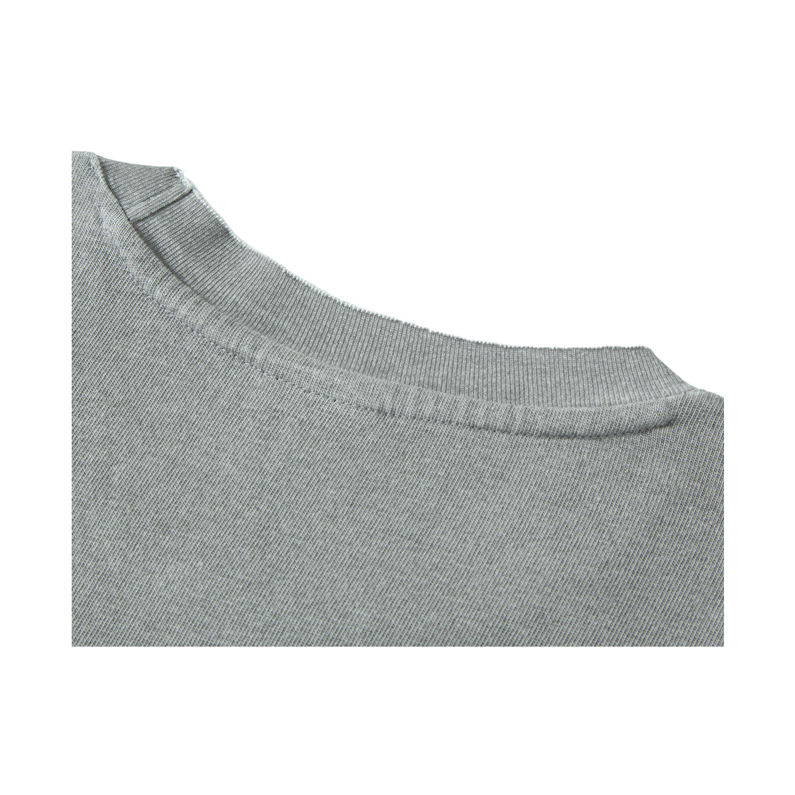 톤슬 피그먼트 컷오프 반팔 티셔츠 그레이(TONSIL Pigment Cutoff Short Sleeve T-Shirt Light Gray) - 6