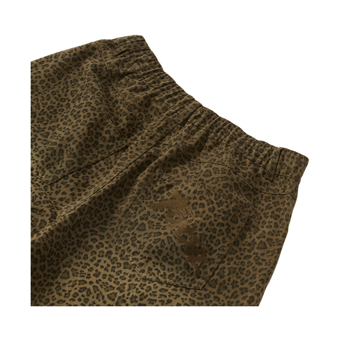 톤슬 워싱 레오파드 밴딩 팬츠 브라운(TONSIL Washed Leopard Pants Brown) - 4