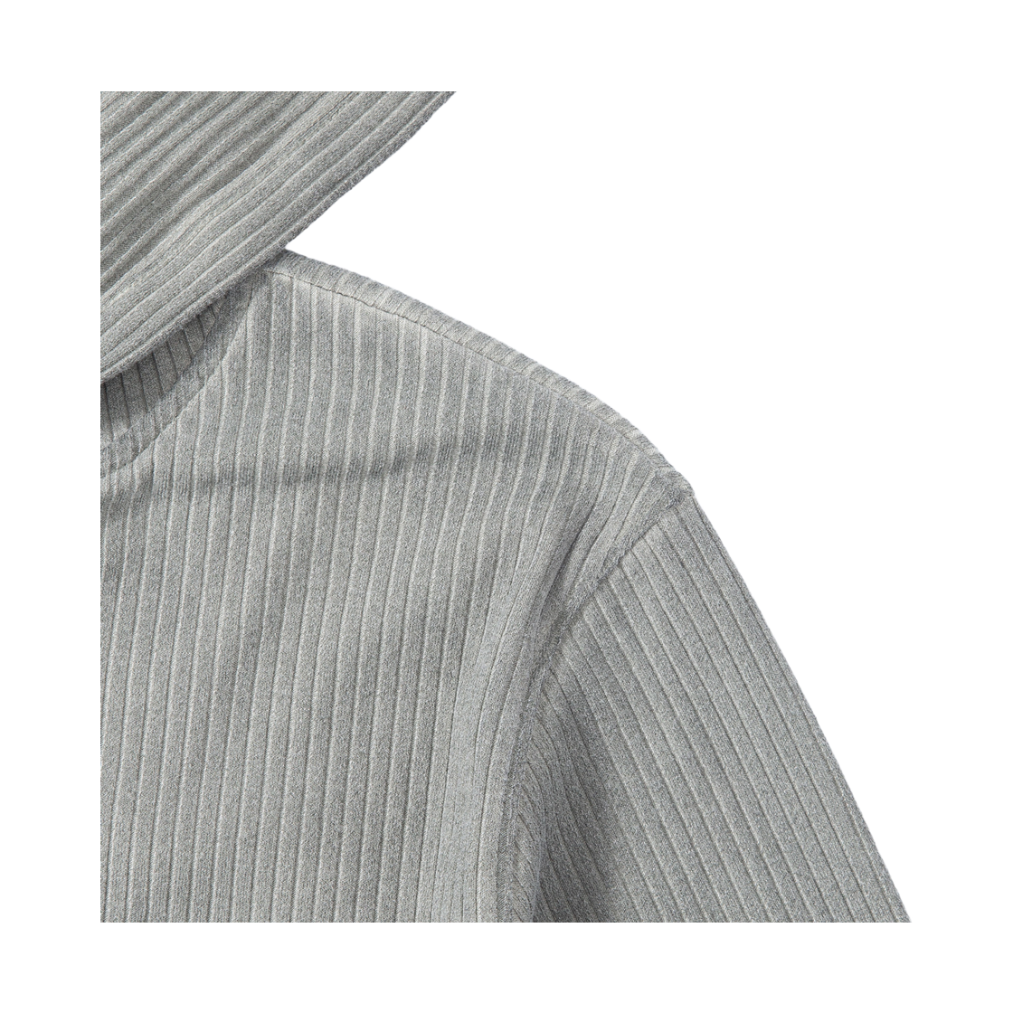 톤슬 더티 워싱 골지 집업 후드 카키(TONSIL Dirty Washing Ribbed Zip-Up Hoodie Khaki) - 4