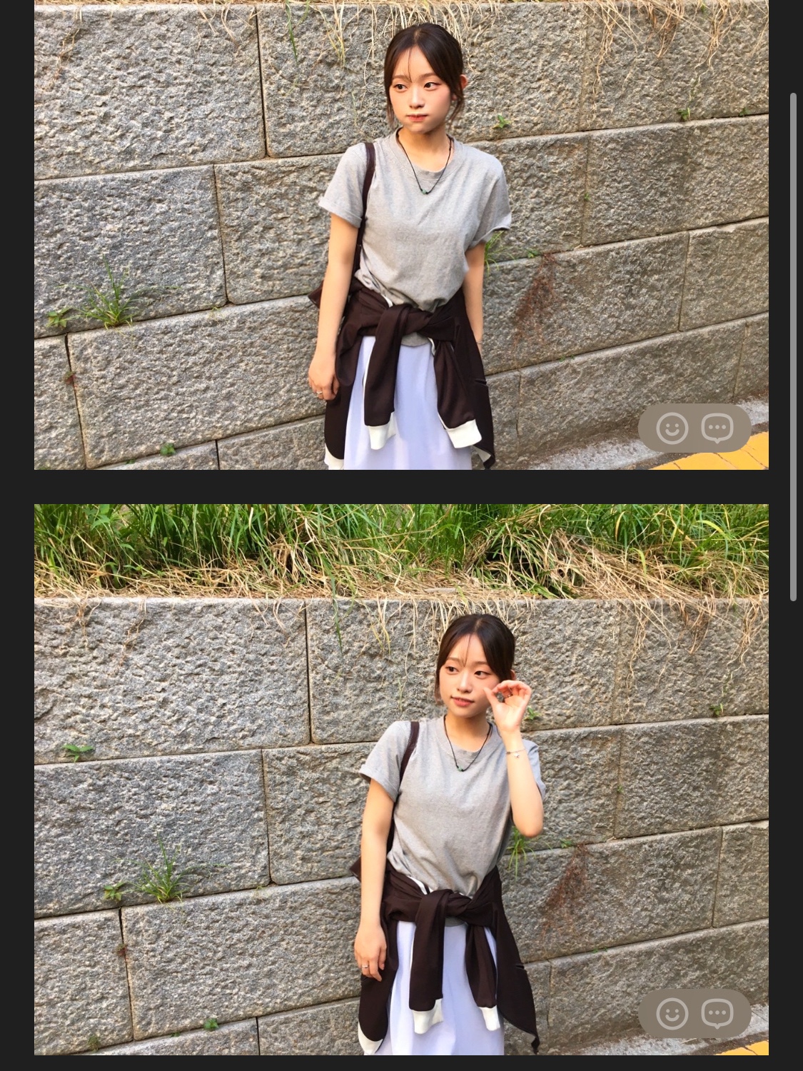 Adidas Waffle Classic Track Top Dark Brown - KR Sizing, (W) Hysteric Glamour Smoking Girl Chibi T-Shirt White 착용 스타일 - 2