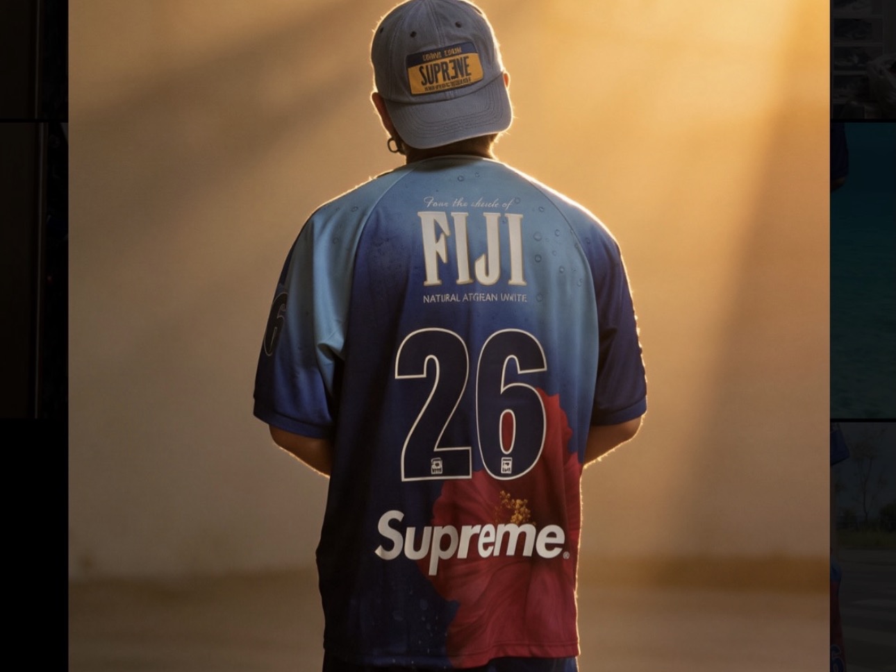 Supreme x FIJI Soccer Jersey Multicolor - 26SS 착용 스타일 - 4