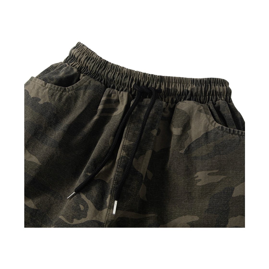 톤슬 빈티지 카모 롱 버뮤다 팬츠 카키(TONSIL Vintage Camo Long Bermuda Pants Khaki) - 3