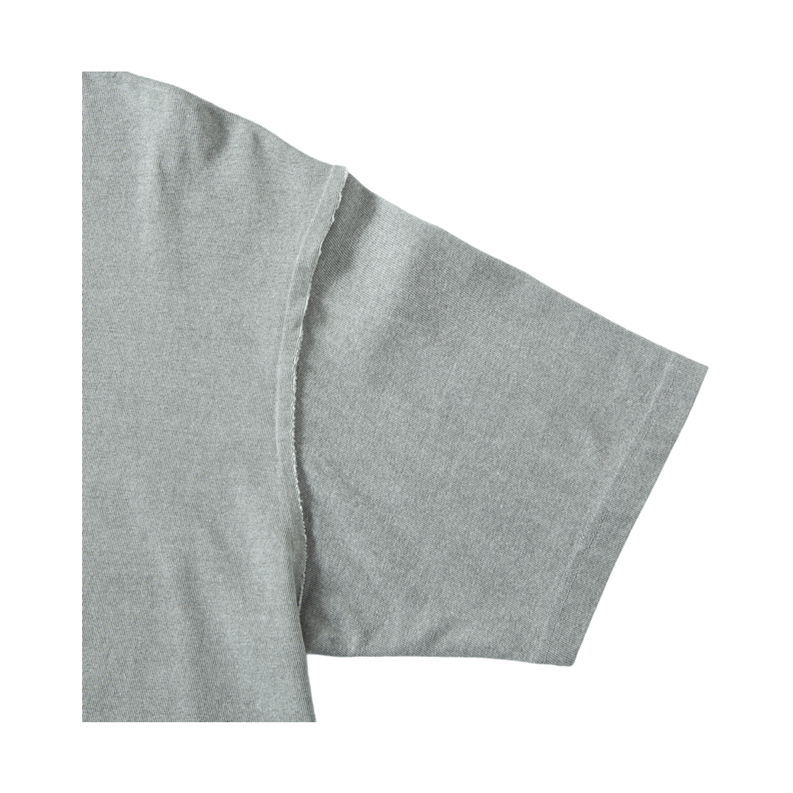 톤슬 피그먼트 컷오프 반팔 티셔츠 그레이(TONSIL Pigment Cutoff Short Sleeve T-Shirt Light Gray) - 4