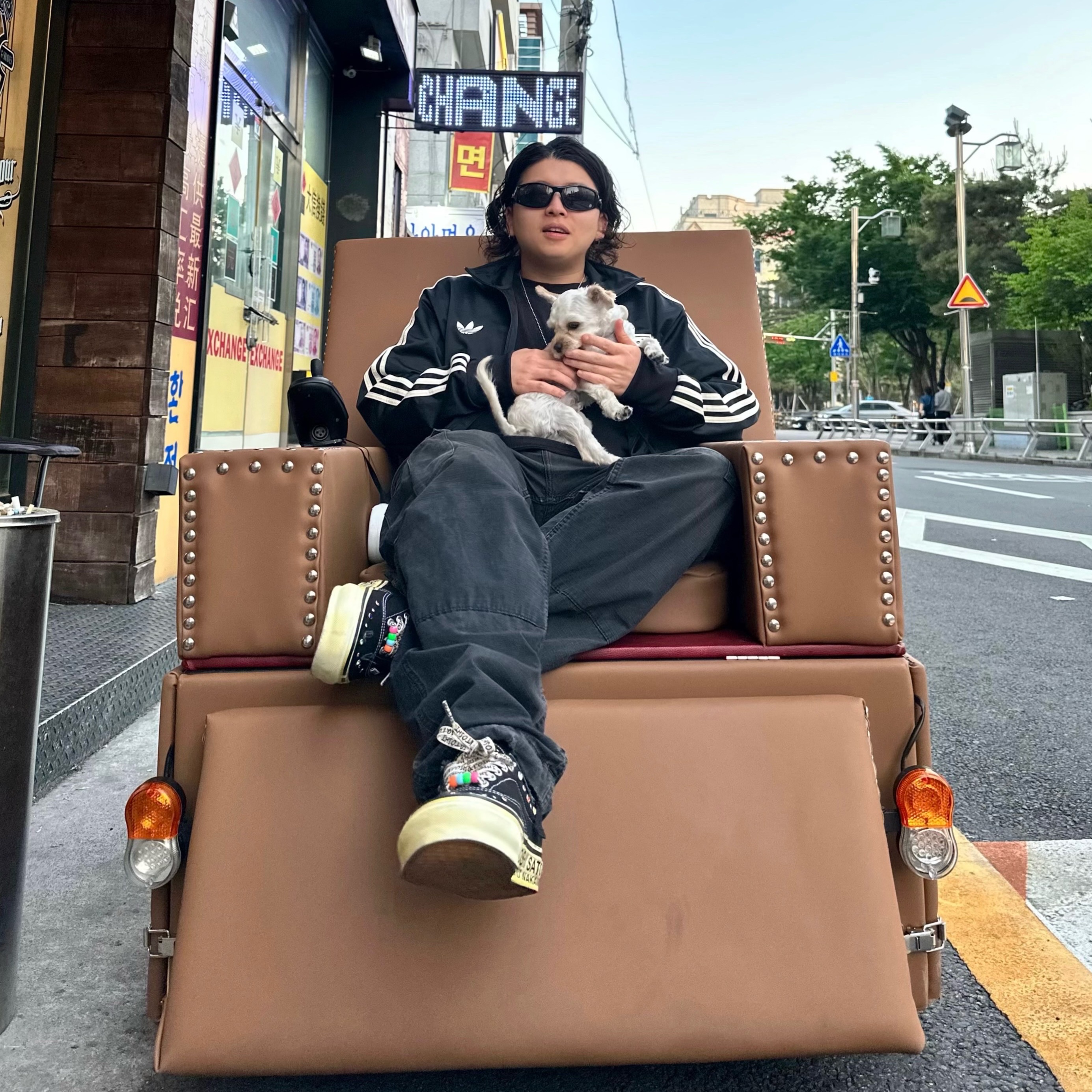 Vans x Satoshi Nakamoto OTW Era 95 Gems Black 착용 스타일 - 1