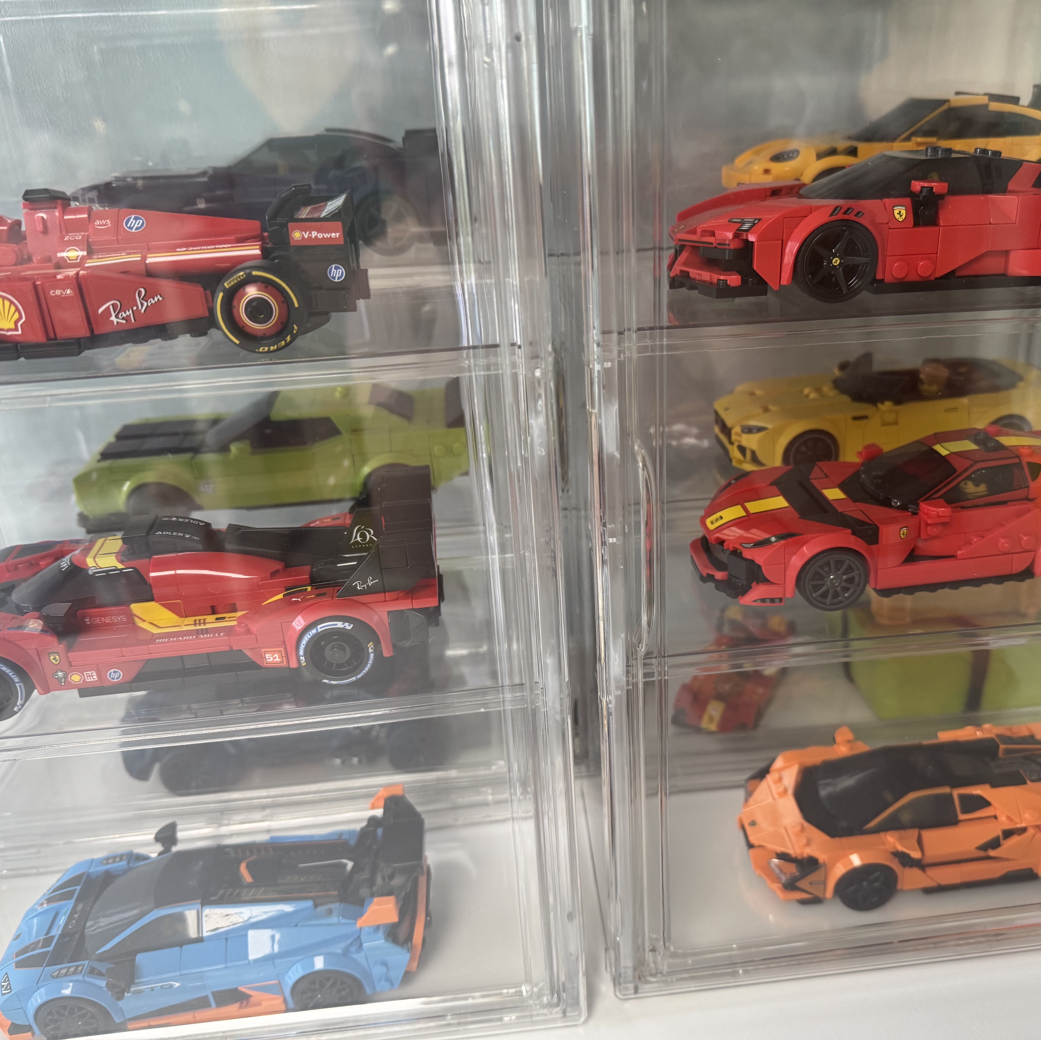 Lego Ferrari 812 Competizione, Lego Ford Mustang Dark Horse Sports Car 착용 스타일