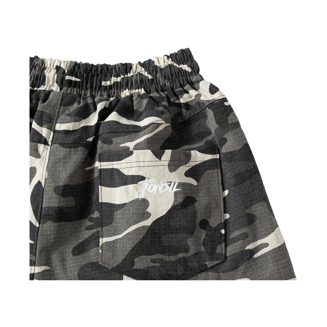 톤슬 립스탑 카모 버뮤다 팬츠 베이지(TONSIL Ripstop Camouflage Bermuda Pants Beige) - 5
