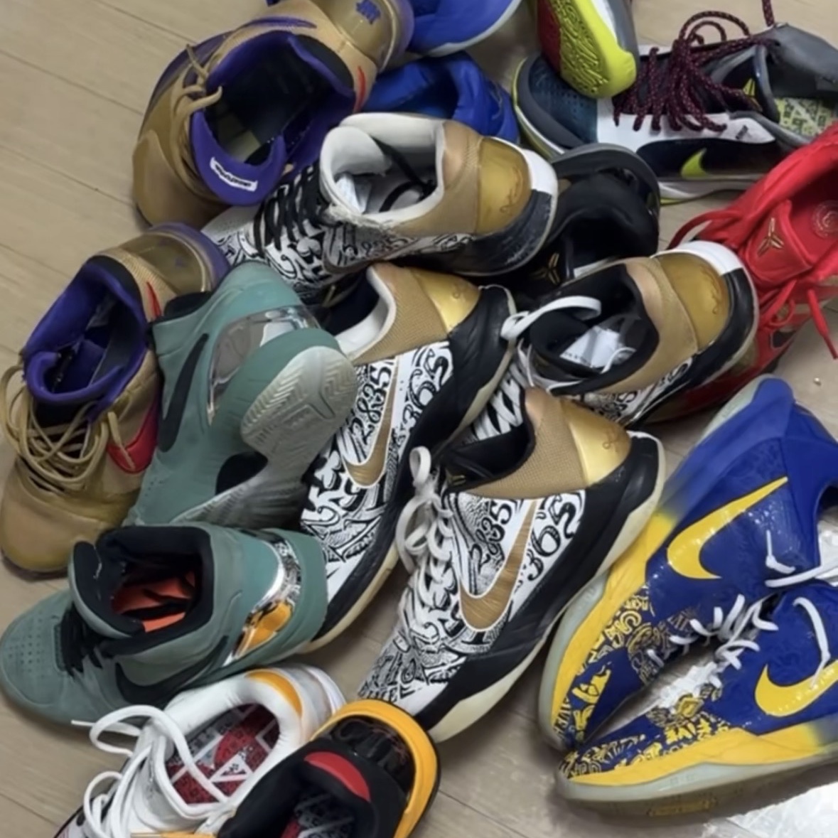 Nike Kobe 5 Protro Bruce Lee, Nike Kobe 5 Protro Alternate Bruce Lee 착용 스타일