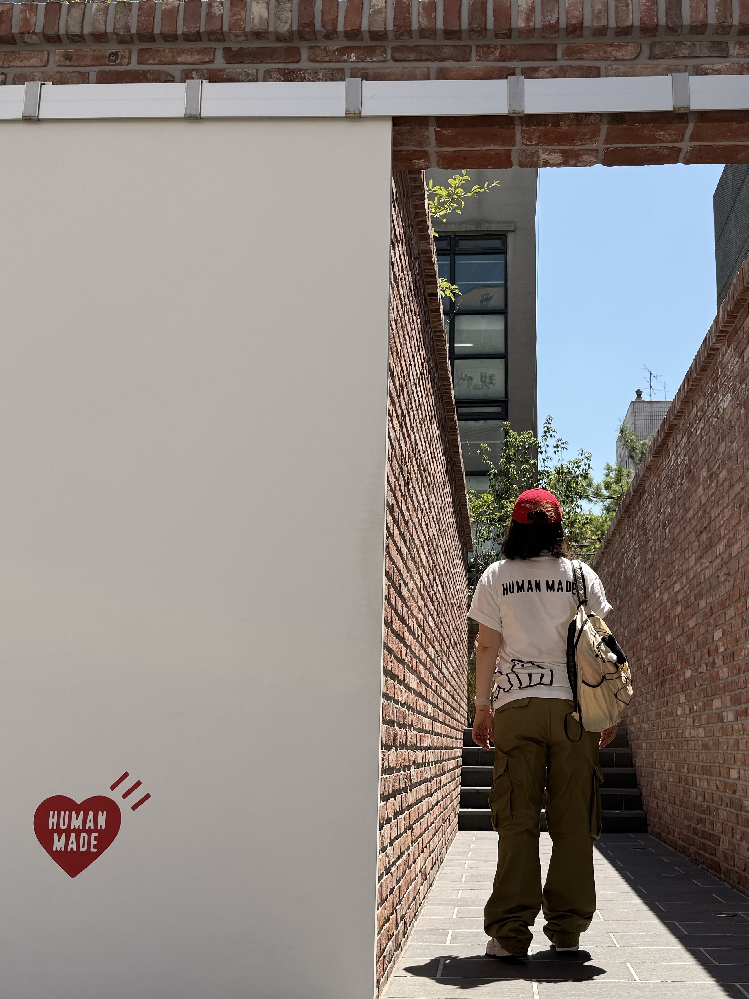 Nike x Social Status Mac Attack SP Silver Linings, Human Made Graphic T-Shirt #08 White 착용 스타일