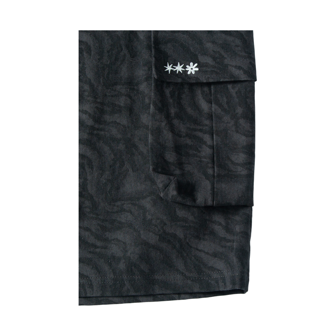 톤슬 타이거 카모 버뮤다 팬츠 블랙(TONSIL Tiger Camo Bermuda Pants Black) - 5