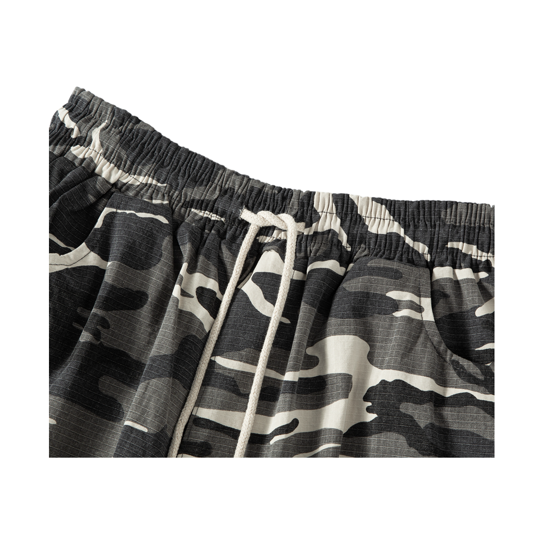 톤슬 립스탑 카모 버뮤다 팬츠 베이지(TONSIL Ripstop Camouflage Bermuda Pants Beige) - 3