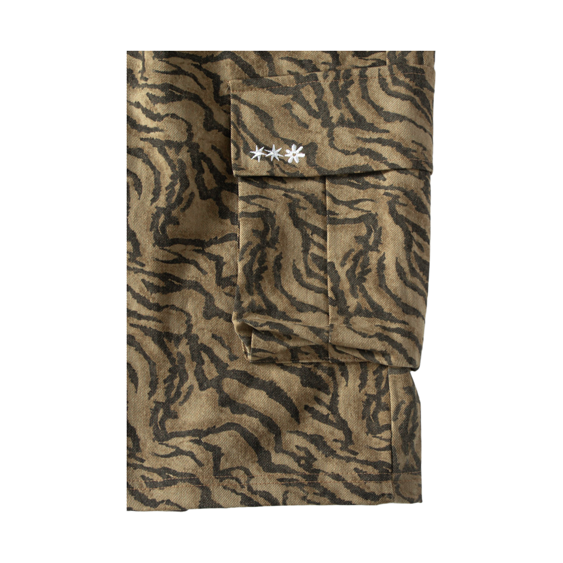톤슬 타이거 카모 버뮤다 팬츠 베이지(TONSIL Tiger Camo Bermuda Pants Beige) - 5