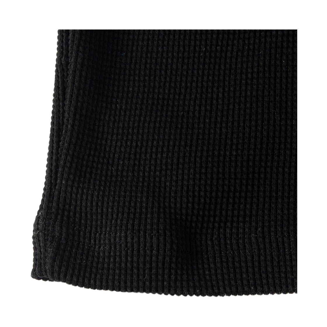 톤슬 그래픽 프린트 와플 티셔츠 블랙(TONSIL Graphic Print Waffle T-Shirt Black) - 4
